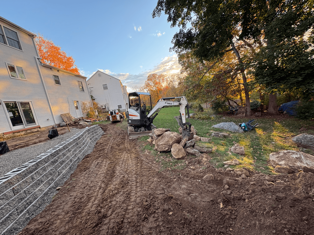 Brush clearing and land clearing in Groton, CT
